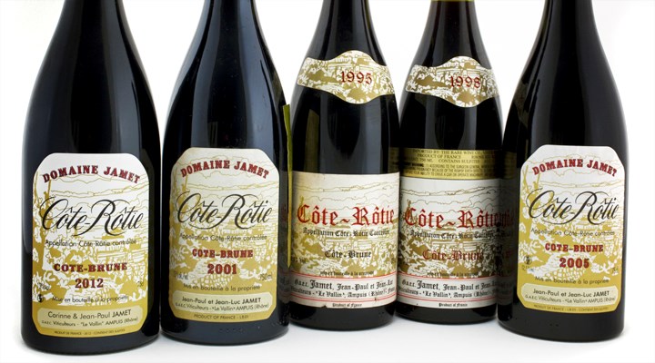 With only about 150 cases made per vintage, Jamet's Côte Brune has emerged as one of the iconic collectibles of the Northern Rhône.