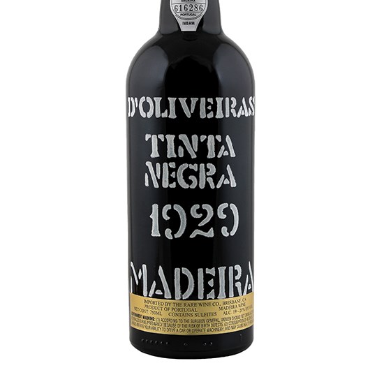 D'Oliveira Tinta Negra Medium Sweet Madeira