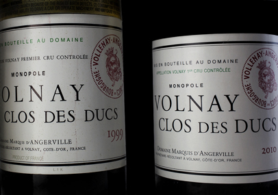 ボルネー1993 1993 Marquis d'Angerville Volnay Clos des Ducs (Bin Soiled
