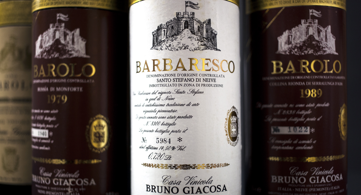 Bruno Giacosa Barolo - Rare Wine Co. Bruno Giacosa Barolo - Rare Wine Co.
